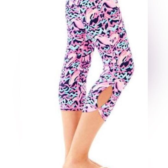 Lilly Pulitzer Lobstah Roll Cropped Leggings - Picture 7 of 10